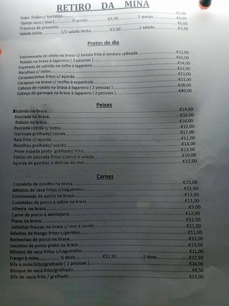 Menü_Retiro Da Mina_Queluz_Bild_4