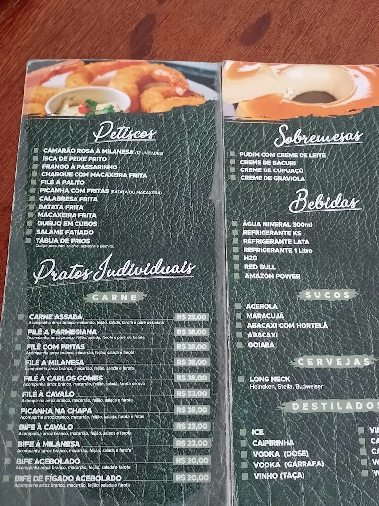 Menu_Restaurante Escondidinho_Penha de Águia_imagen_1