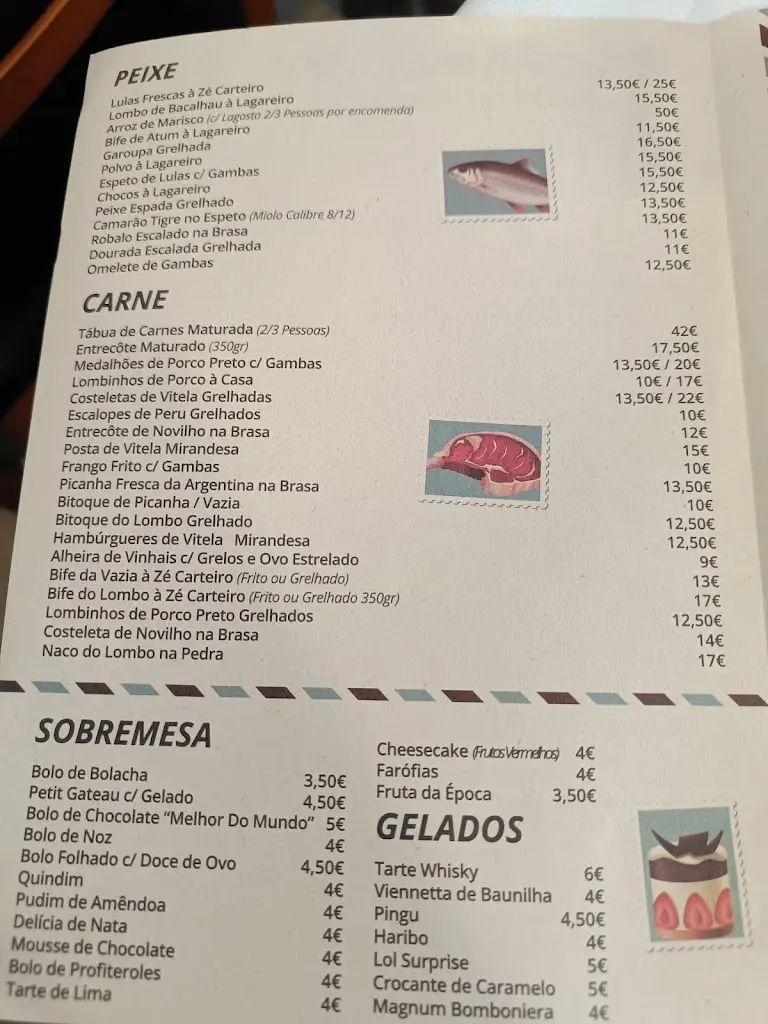 Menu_O Zé Carteiro_Póvoa de Santa Iria_immagine_4
