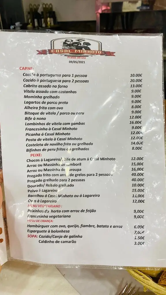 Menu_Casal Minhoto_Póvoa de Santa Iria_immagine_1