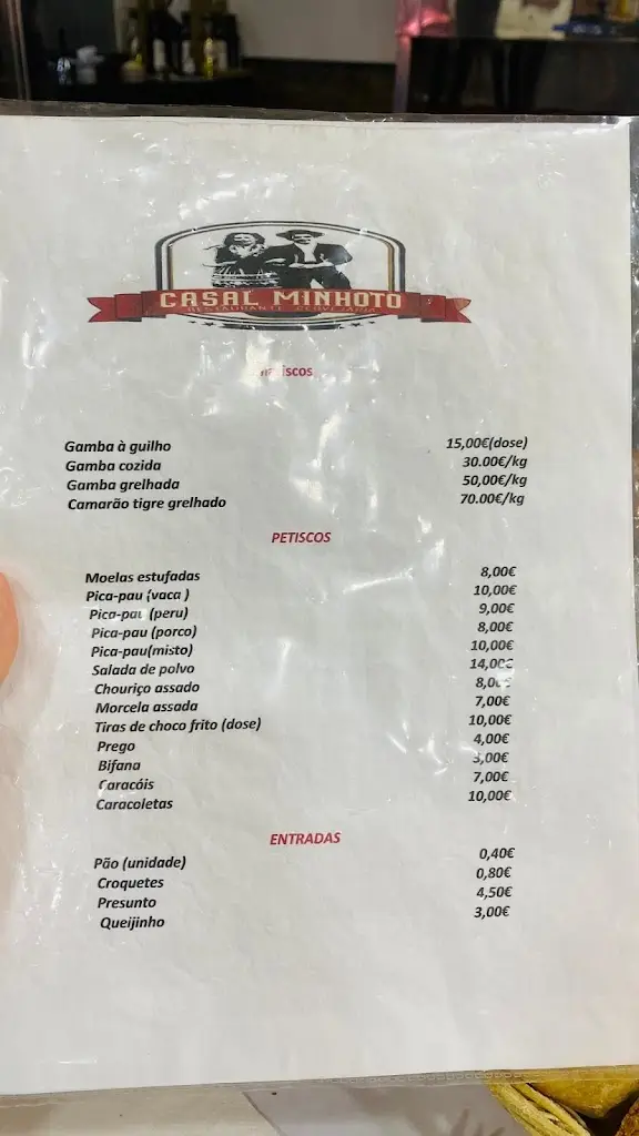 Menu_Casal Minhoto_Póvoa de Santa Iria_immagine_2