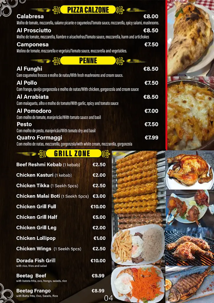 Menu_Al - Cabana pizza & Grill_Póvoa de Santa Iria_imagen_1