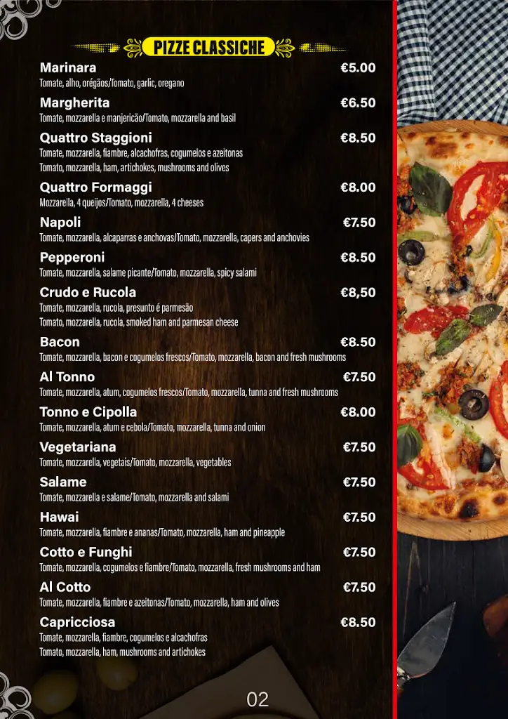 Menu_Al - Cabana pizza & Grill_Póvoa de Santa Iria_imagen_2