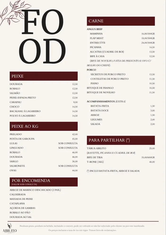 Menu_Abilito_Póvoa de Santo Adrião_immagine_3