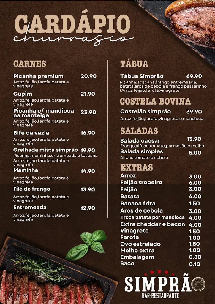 Menu_Simprão Bar Restaurante_Póvoa de Santo Adrião_immagine_3