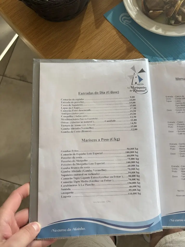 Menu_Marisqueira de Ribamar_Ribamar_immagine_1