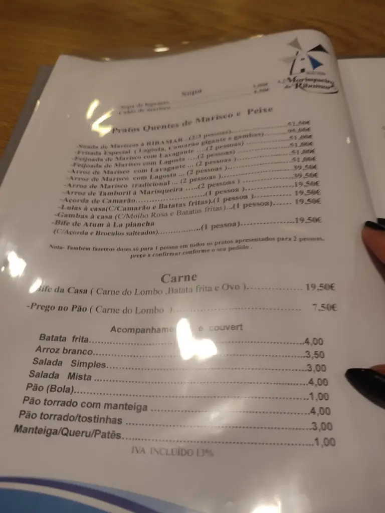 Menu_Marisqueira de Ribamar_Ribamar_immagine_3