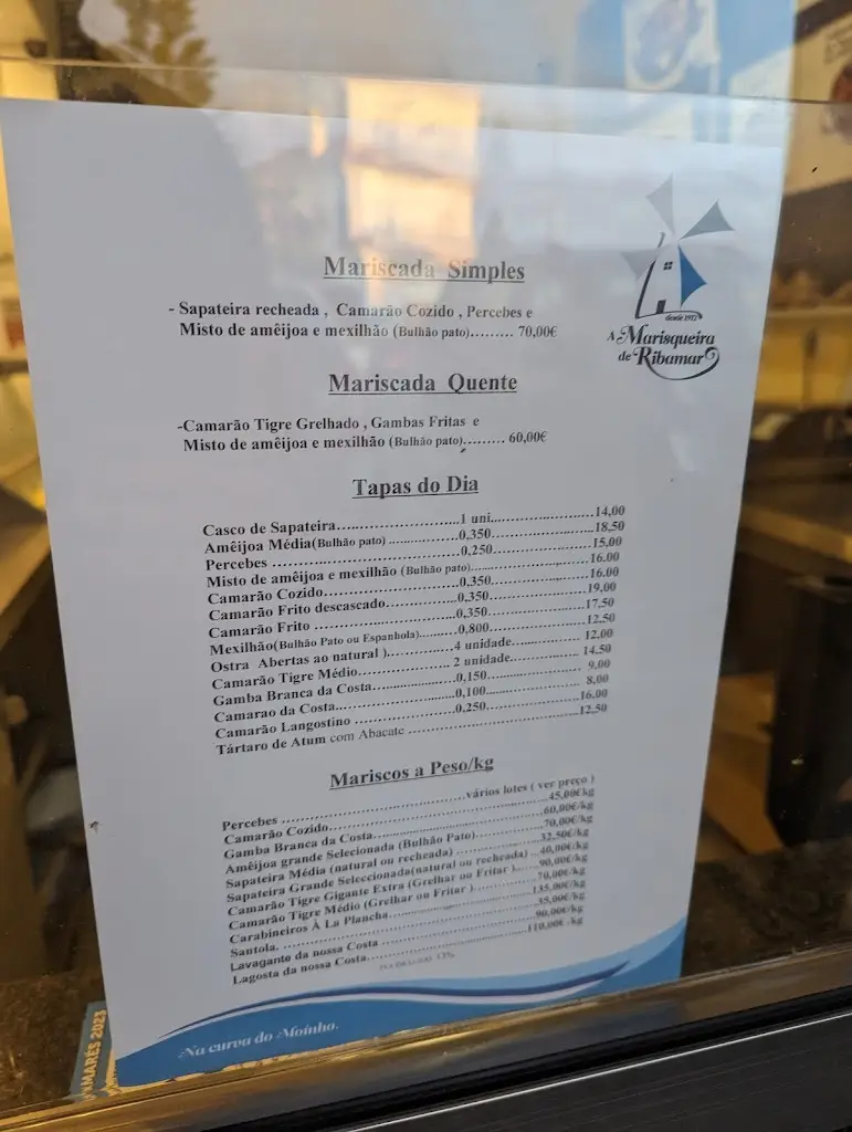 Menu_Marisqueira de Ribamar_Ribamar_immagine_4