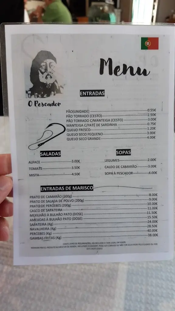 Menu_Restaurante O Pescador_Ribamar_imagen_2