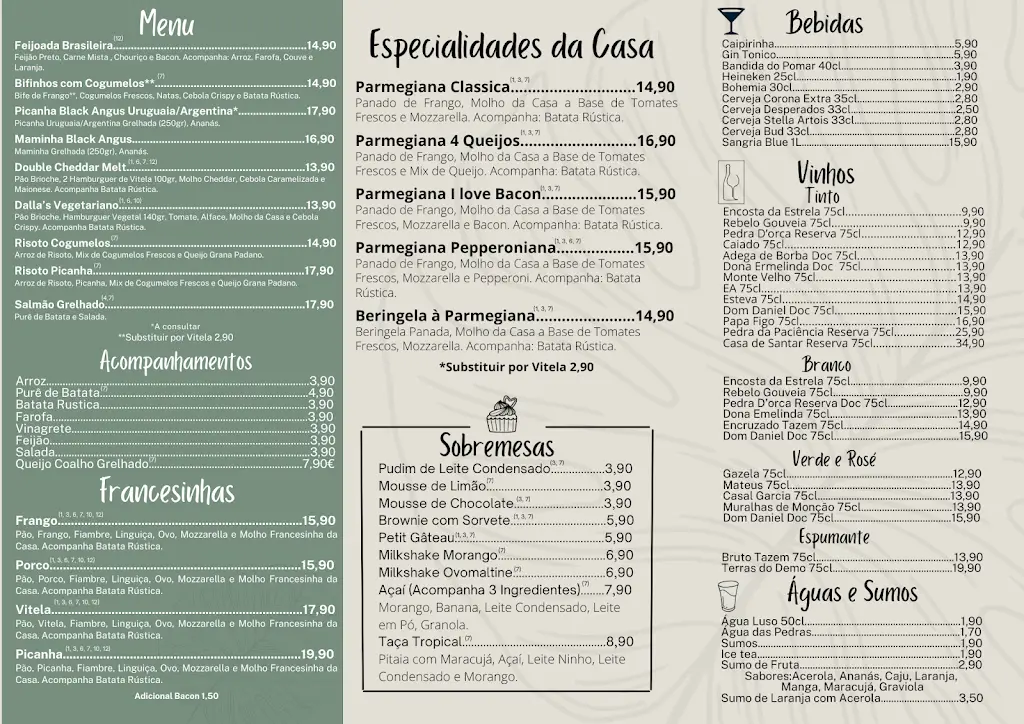 Menu_Dalla's_Ranhados_immagine_1