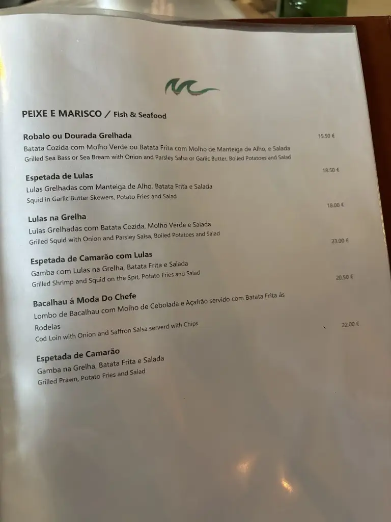 Menu_Restaurante Marlago - Esmoriz_Esmoriz_image_1