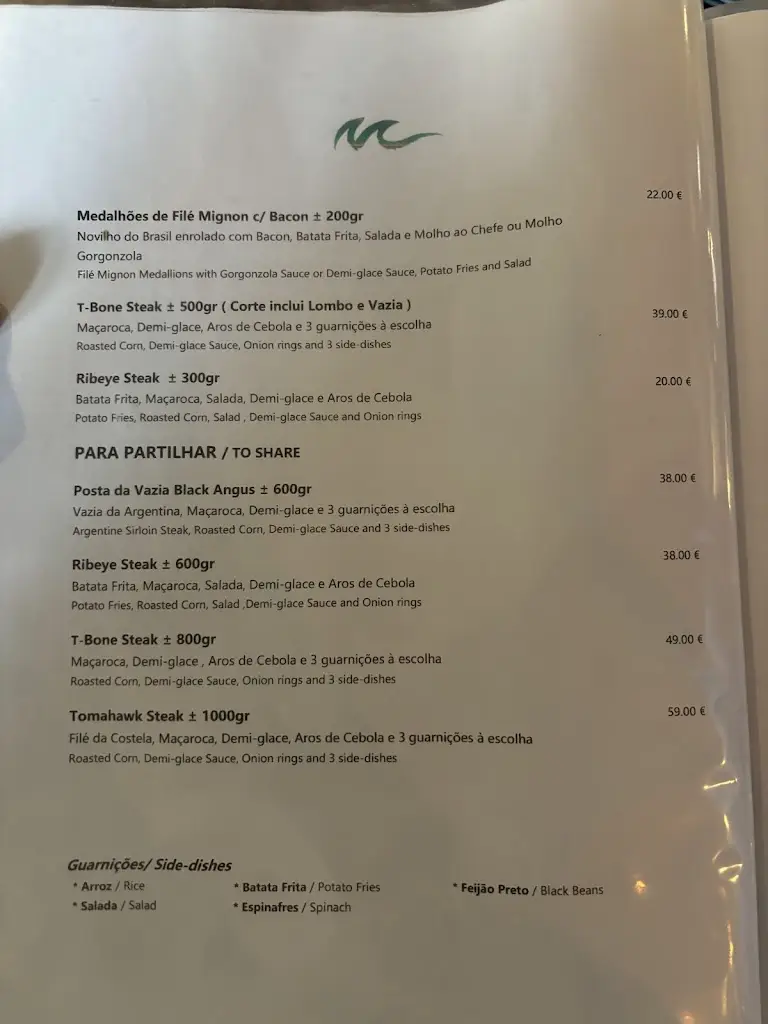 Menu_Restaurante Marlago - Esmoriz_Esmoriz_image_2