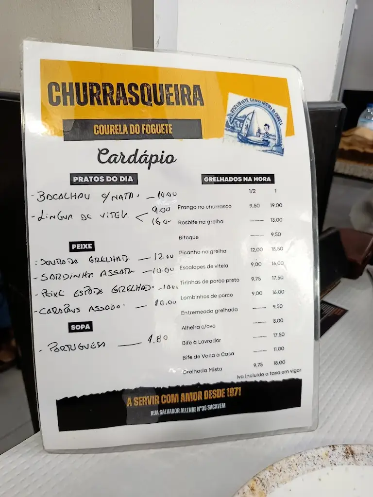 Menu_Courela do Foguete_Sacramento_immagine_1