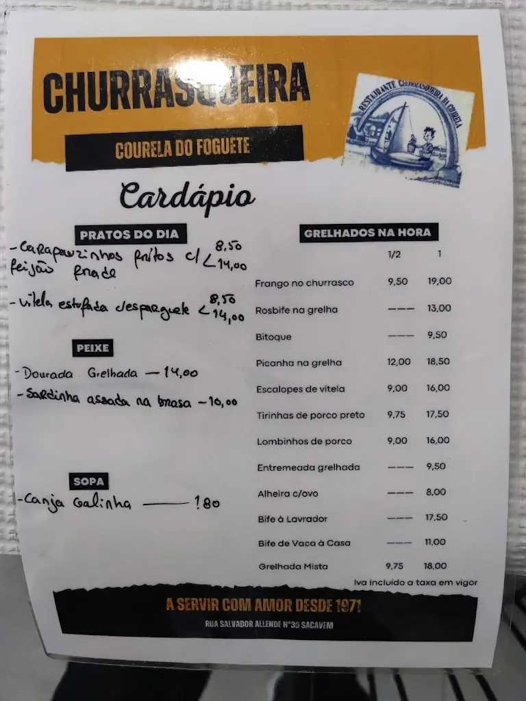 Menu_Courela do Foguete_Sacramento_immagine_2