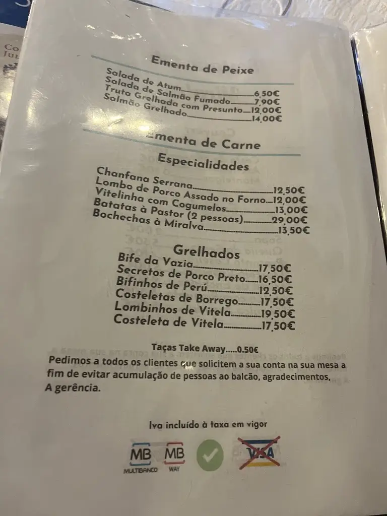 Menu_Restaurante Miralva_Sabugueiro_immagine_1