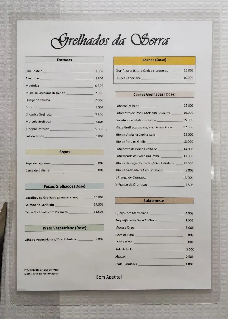Menu_Grelhados da Serra_Sabugueiro_image_1