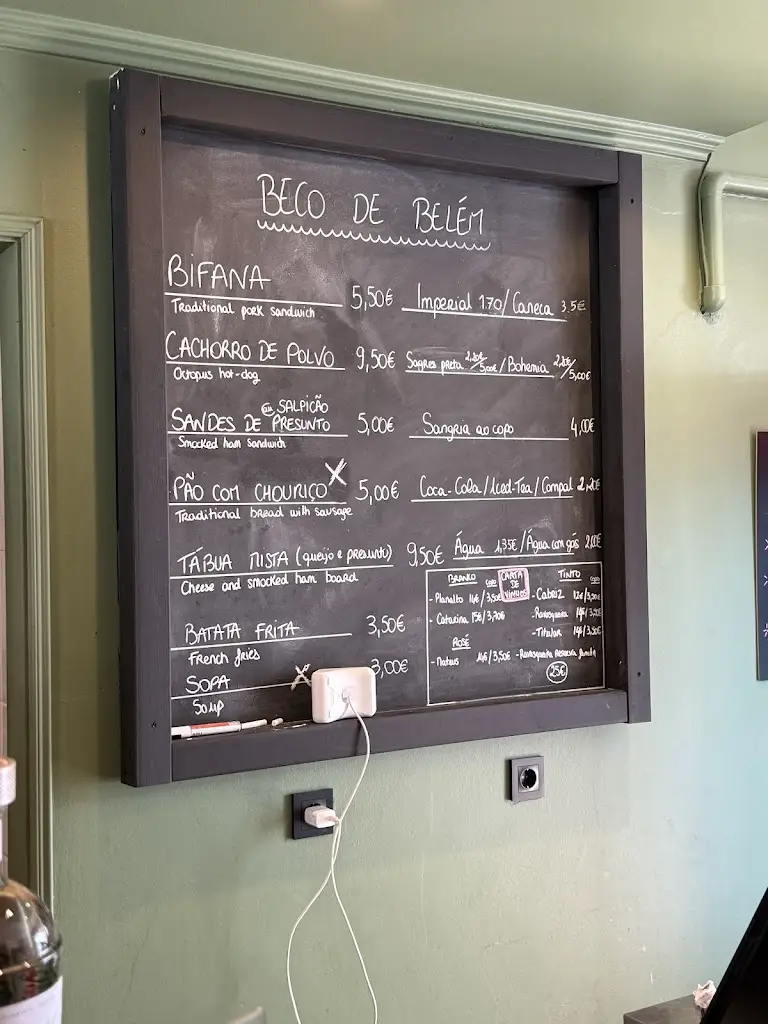 Menu_Beco de Belém_Santa Maria de Belém_image_4