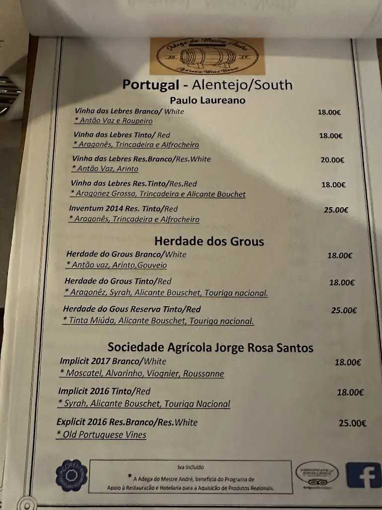 Menu_Adega do Mestre André_Santa Maria do Castelo e São Miguel_immagine_4