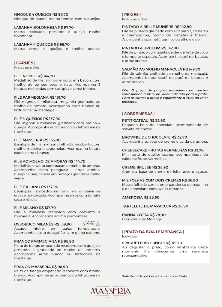 Menü_O Curral_Santo Estêvão das Galés_Bild_1