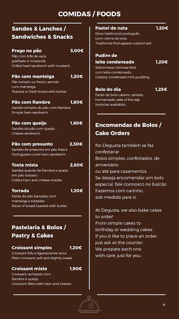 Menu_Degusta | Restaurante e Take Away_Santo António dos Cavaleiros_immagine_1