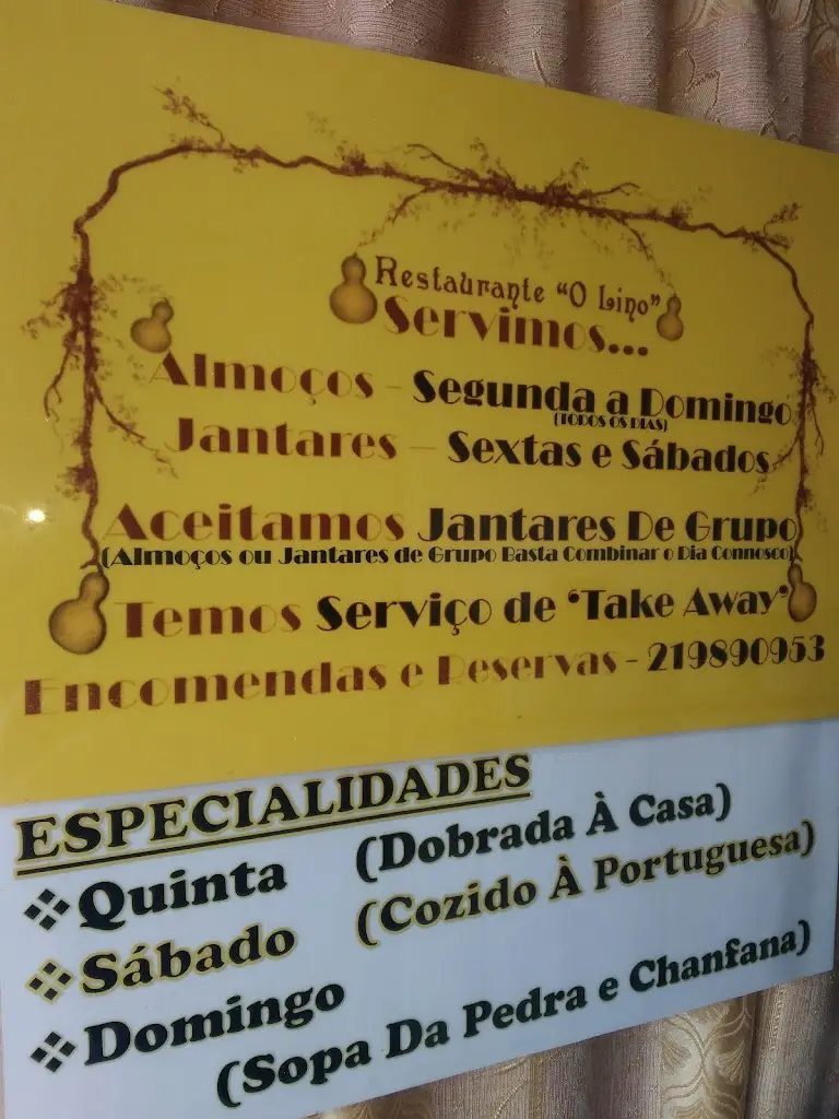 Menu_Lino_Santo António dos Cavaleiros_immagine_3