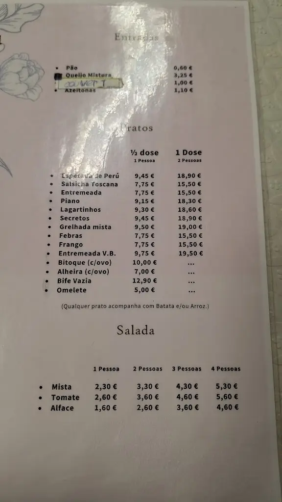 Menu_Churrasqueira da Flamenga_Santo António dos Cavaleiros_immagine_1