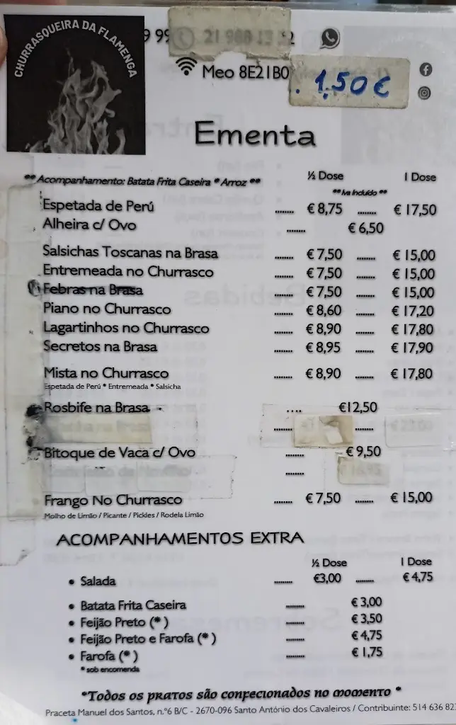 Pedro Emanuel_Churrasqueira da Flamenga_Santo António dos Cavaleiros_recensione