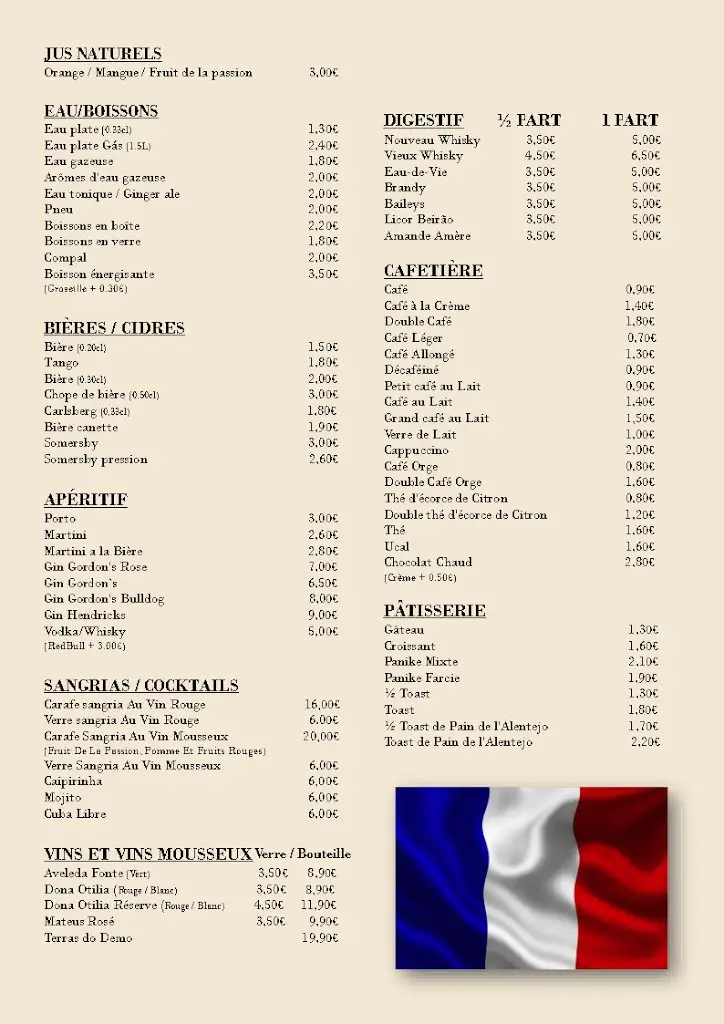 Menu_Barra Mar's - Snacks_Esmoriz_immagine_2