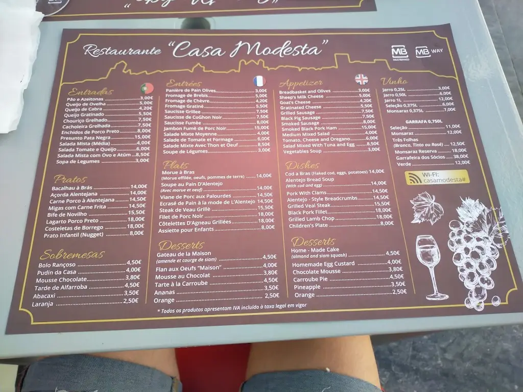 Menu_Casa Modesta_Santiago_immagine_2