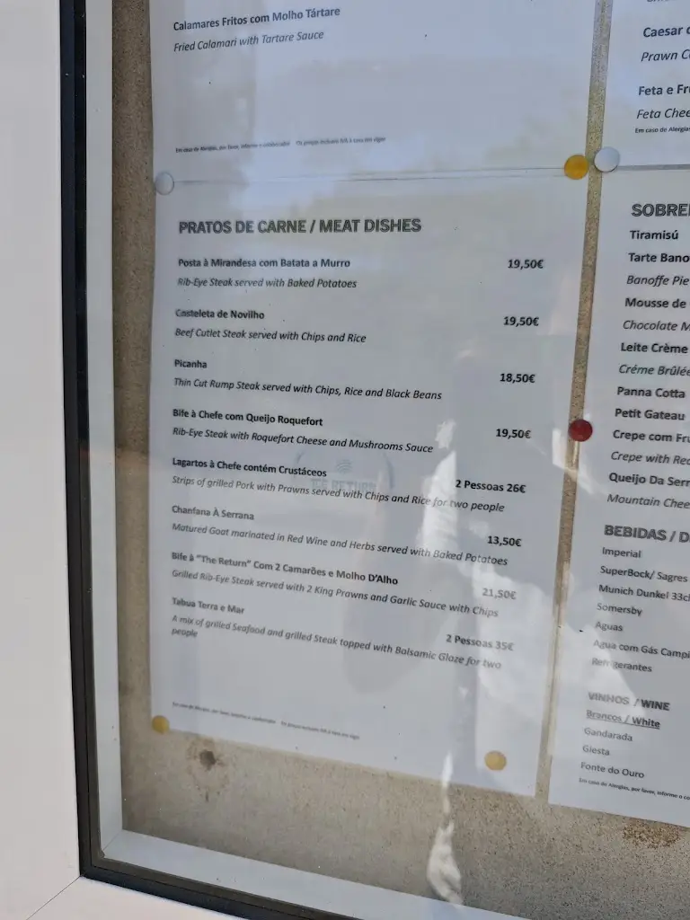 Menu_The Return_Santa Comba_image_4