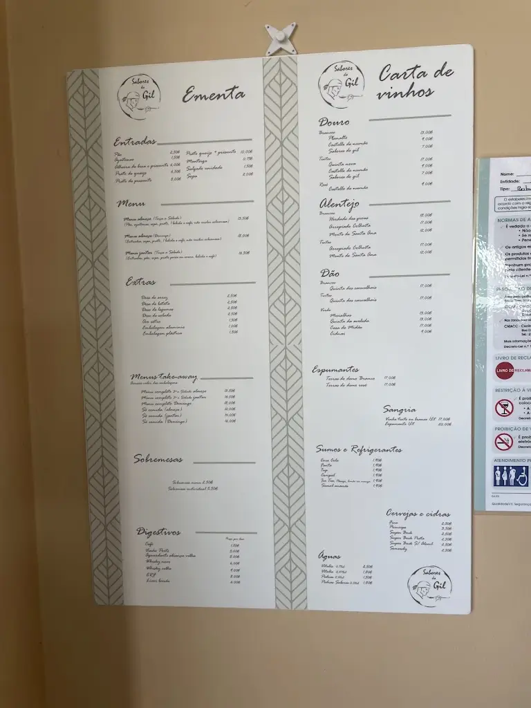 Menu_Sabores do Gil_Santa Marinha_imagen_1