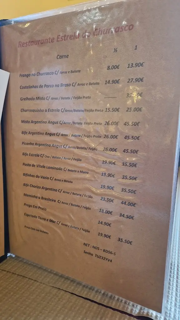 Menü_Estrela do Churrasco_Santa Marinha_Bild_3