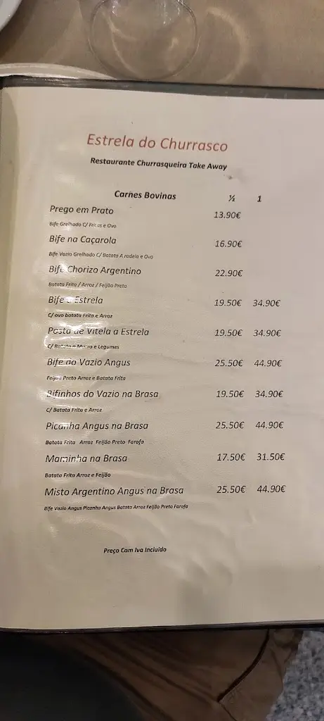 Menü_Estrela do Churrasco_Santa Marinha_Bild_4