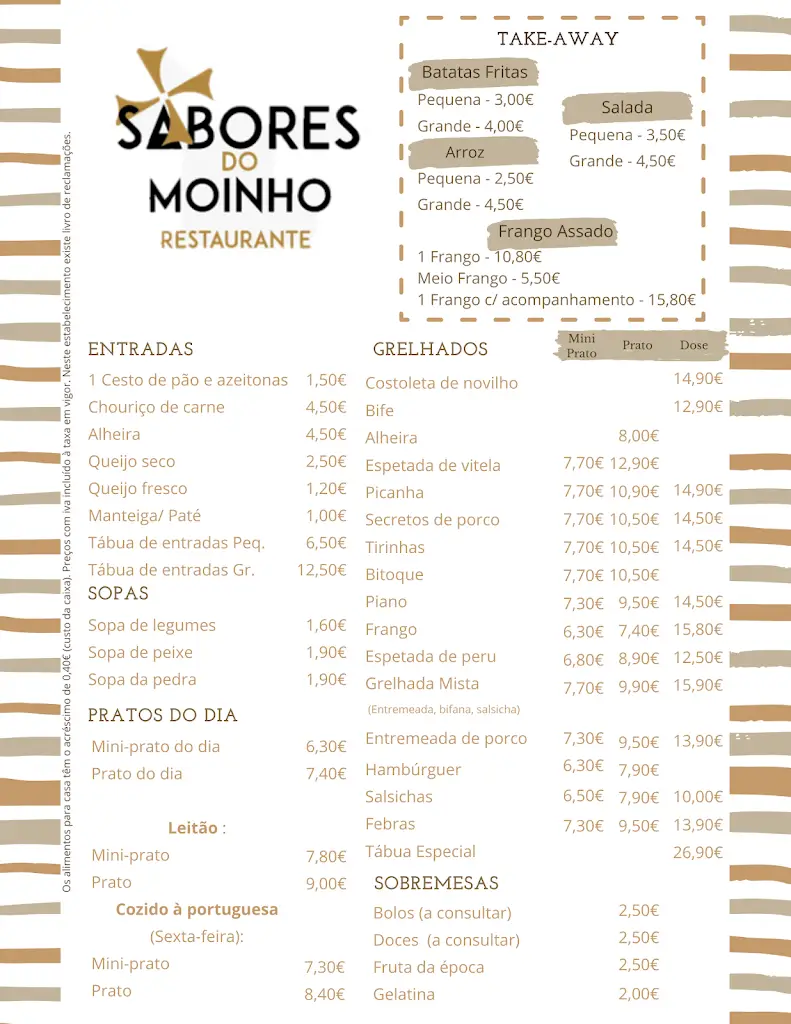 Menu_Sabores Do Moinho_Santo Quintino_immagine_1