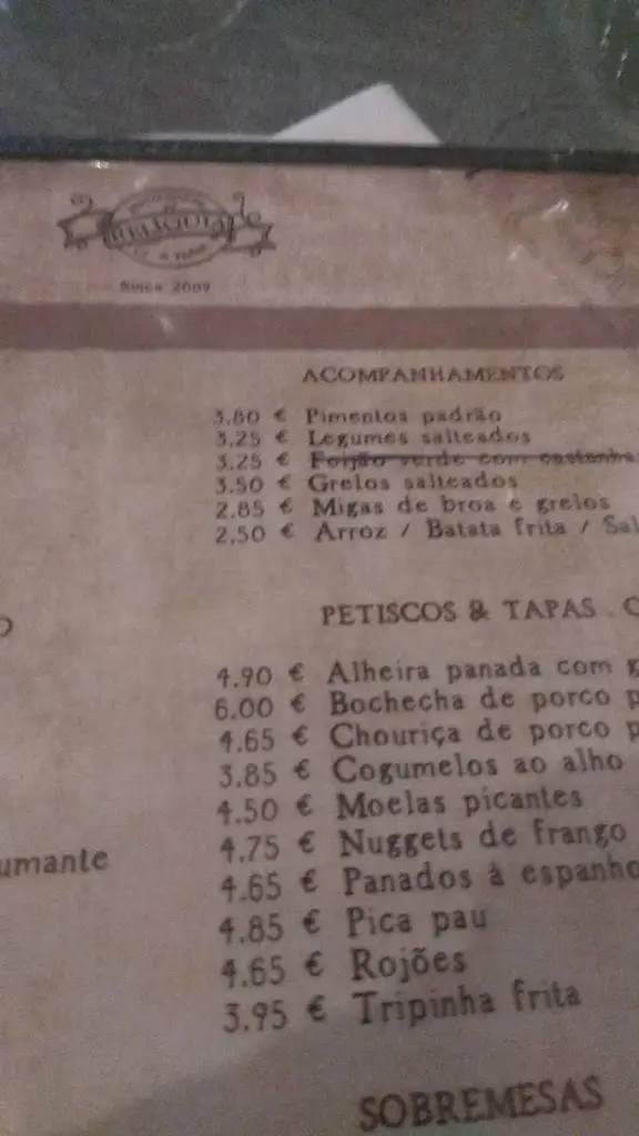 Menu_Relíquia_São João_imagen_2