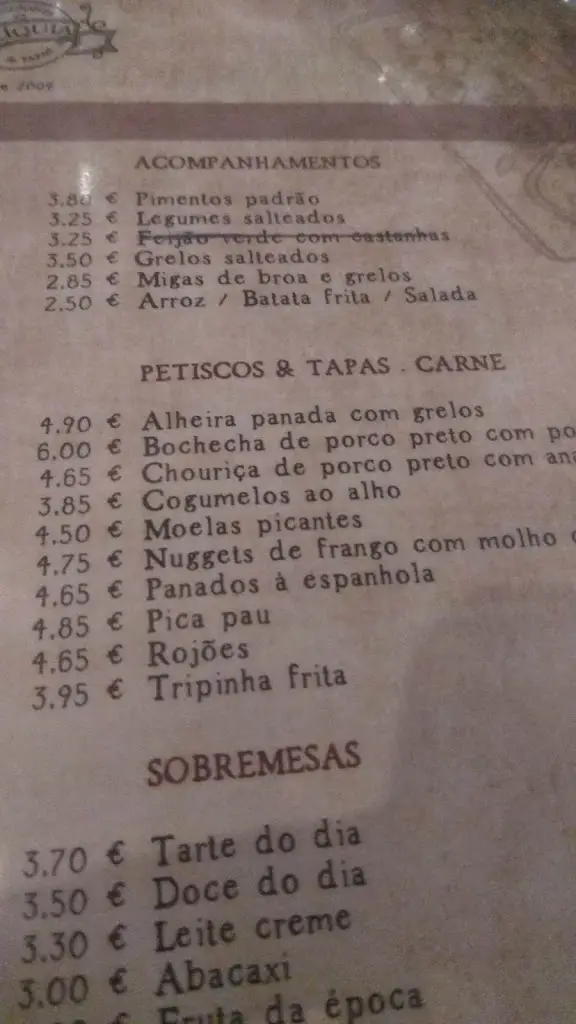 Menu_Relíquia_São João_imagen_3