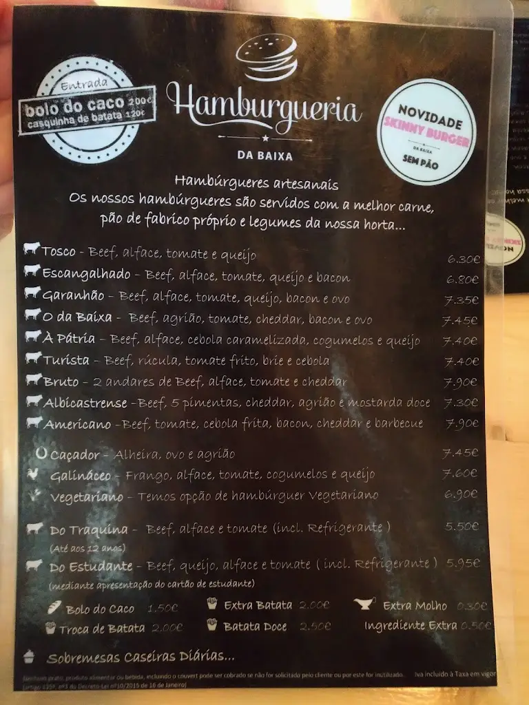 Menu_Hamburgueria da Baixa_Castelo Branco_immagine_4