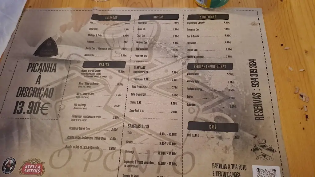 Menu_O Ponto_Rio de Mouro_immagine_1