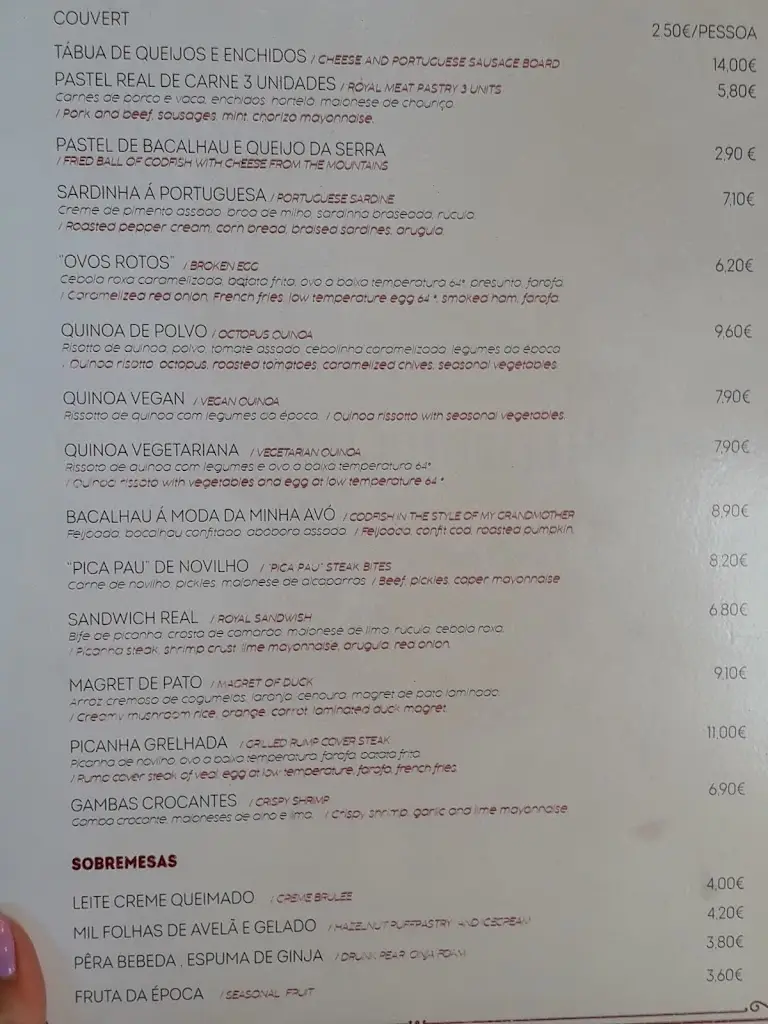 Menu_Real Casa do Petisco_São João de Deus_immagine_4