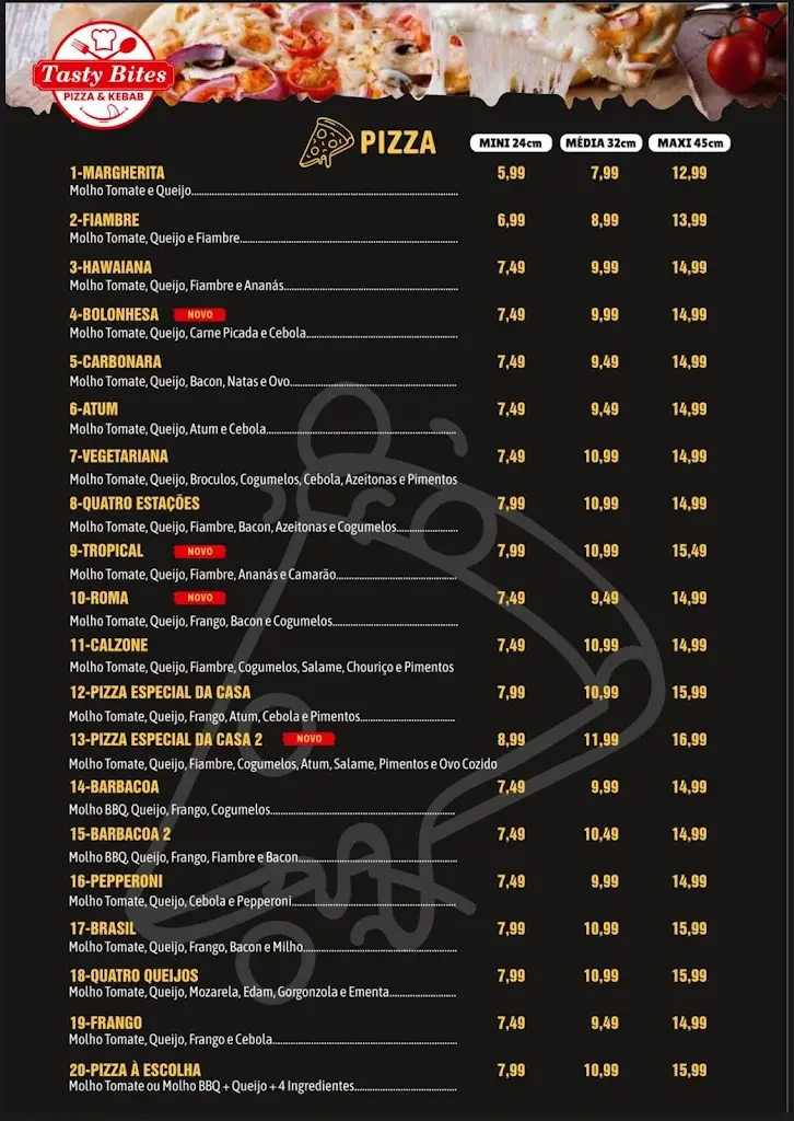 Menu_Tasty Bites Pizza & Kebab_Lourosa_image_4