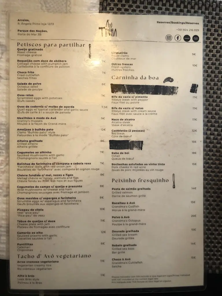 Menu_A Avó Tinha_São Jorge de Arroios_image_2