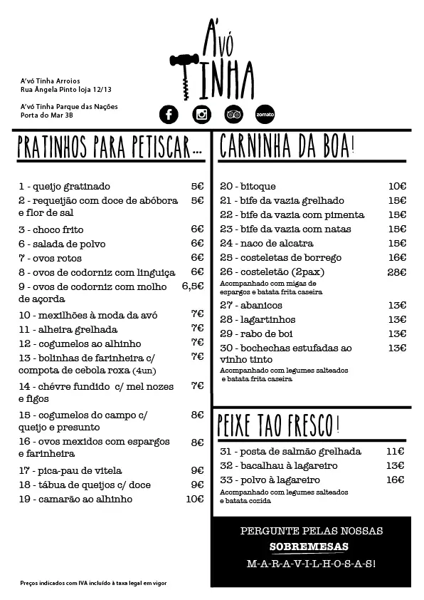 Menu_A Avó Tinha_São Jorge de Arroios_image_3
