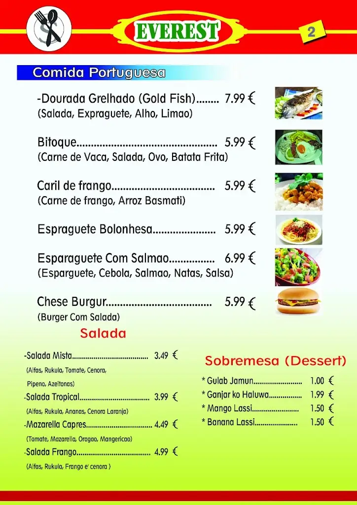Menu_Praptik Restaurante São Jorge_São Jorge de Arroios_immagine_1