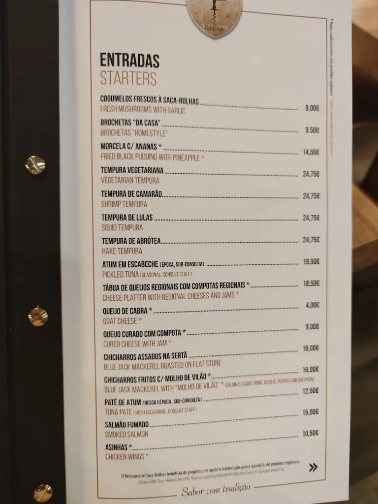 Menu_Saca-Rolhas Taberna_São Miguel_image_1