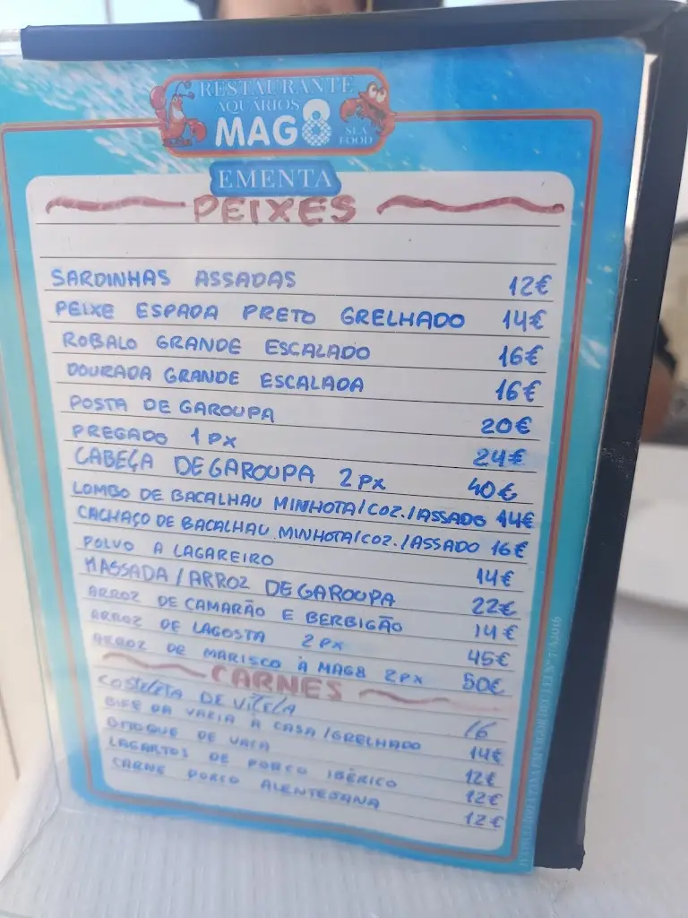 Menu_Marisqueira Aquários Mag8_São João das Lampas_immagine_2