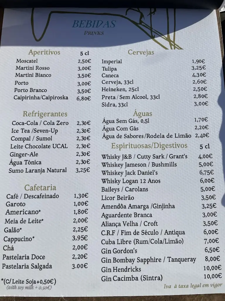 Menu_Esplanada Duna Mar_São João das Lampas_immagine_2