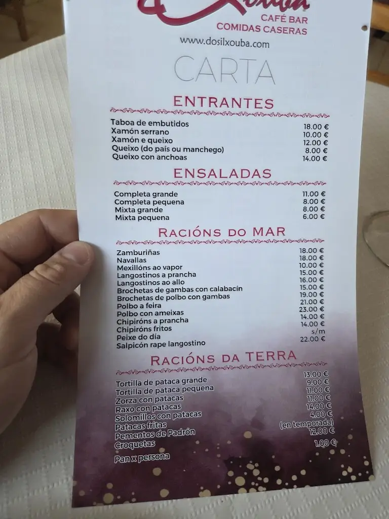 Menu_Churrasqueira Dias_São João das Lampas_imagen_2