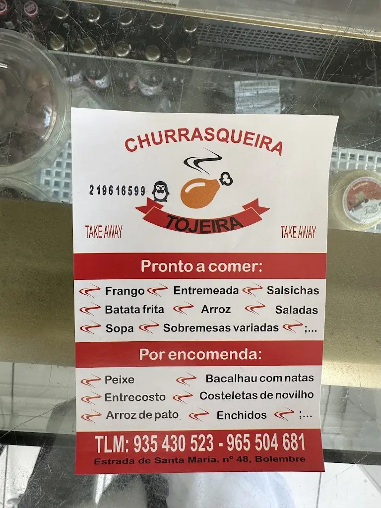 Menu_Churrasqueira Tojeira_São João das Lampas_immagine_1