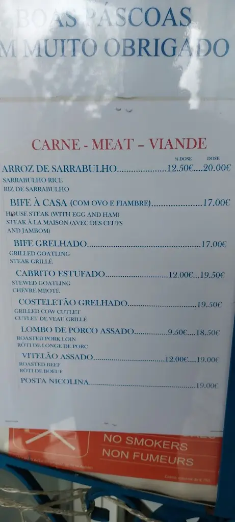 Menu_Café Restaurante São Nicolau PIRES, Lda._São Nicolau_immagine_2