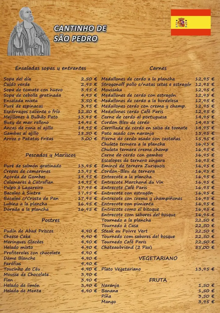 Menu_Cantinho de São Pedro_São Pedro de Penaferrim_immagine_2